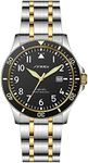 SHENGKE SINOBI Men’s Sport Watches Luminous Wristwatches for Men with Calendar Date Water Resistant Easy Read Casual Watch Men (Gold-Black)