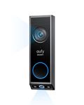 eufy Security Video Doorbell E340, Security Camera Doorbell, Dual Cameras, 2K HD, Color Night Vision, Wired/Battery, Compatible with HomeBase S380, No Monthly Fee, Home Security