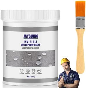 HONGECB 300g Agent De RevêTement ImperméAble, Liquide d'étanchéité Transparent, Waterproof Anti-Leakage Agent, Scellant isolant étanche, pour Salle de Bain, Toilettes, Carrelage, Murs,Toiture