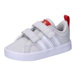 adidas VS PACE 2.0 Shoes Infants Tennis, GREYONE/CloudWHITE/CoreBlack, 8.5 UK