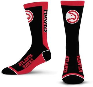 For Bare Feet Men's NBA MVP Crew Sock