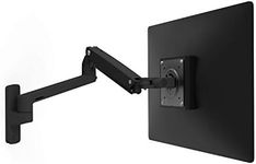 Ergotron – MXV Single Monitor Arm, VESA Wall Mount – for Monitors Up to 34 Inches, 7 to 20 lbs – Matte Black