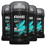 AXE Deodorant Stick for Long Lasting Odour Protection Apollo Sage & Cedarwood Men's Deodorant 48 hours Fresh formulated without Aluminum or Parabens 85 g 4 count