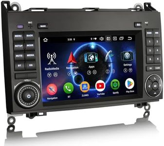 erisin Android 14 4Go 64Go Autoradio Bluetooth Navigateur GPS pour Mercedes Classe A W169 Classe B W245 Sprinter Viano VW Crafter sans Fil Carplay Canbus 2,0 GHz CPU DSP IPS écran Tactile