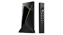 NVIDIA SHIELD Android TV Pro Streaming Media Player; 4K HDR Movies, Live Sports, Dolby Vision-Atmos, AI-Enhanced Upscaling, GeForce NOW Cloud Gaming, Google Assistant Built-In, Works with Alexa