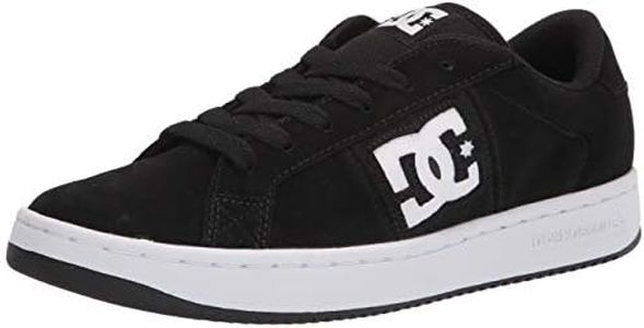 DC Men's Striker Skate Shoe, Black/White, 11.5