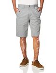 Volcom Men's Vmonty Stretch Chino Short, Heather Grey, 32