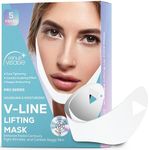 VENUS VISAGE V Line Lifting Mask – Invisible Face Strap, Chin Up Mask, Face Lifting Effect Belt Neck Tape lift for jawline firming and Tightening Contour (5 Count (Pack of 1))