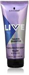 Schwarzkopf Live Silver Shampoo Neutralises Yellow Colour 200 ml