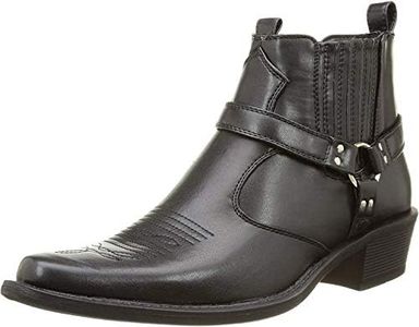 Botas de hombre tipo western US Brass Eastwood, color Negro, talla 44.5 EU