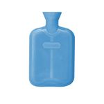 CASSANDRA Hot Water Bottle, Ribbed Surface Both Sides, 1.8 Litre, 5 Year Cassandra Guarantee, Colour Received Varies