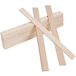 Belle Vous Wood Paint Stir Sticks (25 Pack) - 30 x 2.4cm/11.81 x 0.94 Inches - Paint, Silicone & Resin Mixing Stirrers - Library Markers, Wedding Fan Handles, Home/Garden Art & Craft Project Paddles