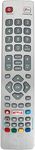 Replacement Remote Control for Sharp Aquos Full HD Smart LED TV SHWRMC0121 Universal Sharp Aquos Remote Control with Netflix, YouTube, Freeview Play Buttons