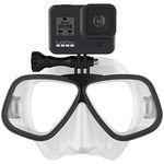 GoPro Hero5 and Hero4 Frameless Dive Mask for Scuba Diving and Snorkeling