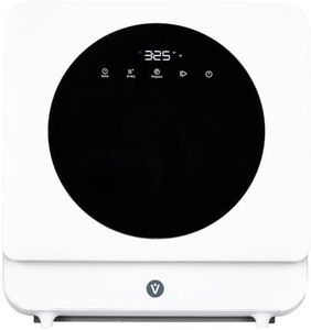 Garvee Countertop Dishwasher, 5 Programs Portable Dishwasher with Touch Control & Air-Drying Function, 2 in 1 Tabletop Dishwasher for Home, Apartments, White