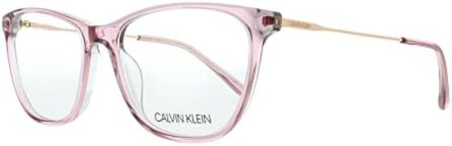 Calvin Klein Women's CK18706 Sunglasses, Crystal Mauve Laminate, Crystal Mauve Laminate