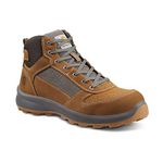 Carhartt Men's Michigan Rugged Flex S1P Midcut Safety Boot, Carhartt Brown, 47