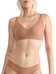 Sloggi Women's ZERO Feel 2.0 Soft bra, NOSTALGIC BROWN, XL