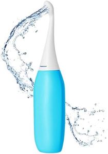The Original HAPPYPO Butt Shower (Color: Light Blue) l Portable Bidet with Travel Bag l Known from German Shark Tank l The Easy-Bidet 2.0 Replaces Wet Wipes l Portable Bidet for Travel