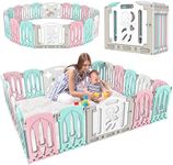 ADVWIN Foldable Baby PlayPen 20 Pan