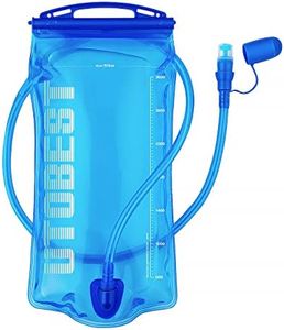 UTOBEST Water Bladder,Hydration Bladder 1 L 1.5 L 2 L 3 L Water Bladder for Hiking Backpack, BPA Free, Leak Proof Water Reservoir for Running Cycling