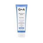 Q+A Salicylic Acid Body Wash for Invigorating Body Care, gel-based shower product, exfoliates, smoothes, and softens the skin, with Green Tea Extract, 250ml