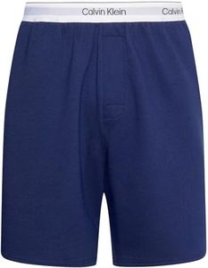 Calvin Klein Homme Pantalon De Pyjama Court, Bleu (Blue Shadow), S