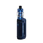 TVDC GEEKVAPE Aegis Mini 2 Kit, Built-in 2500mAh battery, No Nicotine, Type-C charging port, Small and Lightweight Vape Kit, Adjustable top airflow, Colour Options to Choose from, (Navy Blue)