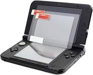 OSTENT Top+Bottom Clear Screen Protector LCD Film Guard Skin Compatible for Nintendo 3DS LL/XL Pack of 3