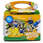 PETRICHOR Magic Book for Kids|Reusable Reveal Drawing Books|Self-Drying with Easy to Hold PenIEducational Toy|No Mess|Coloring Doodle Board|Best Gift for Kids (Pack of 1, Snow White)