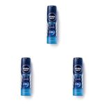 NIVEA Men Fresh Active Deodorant Spray, 150ml (Pack of 3)