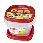 Rubbermaid Easy Find Lid Food Storage Set, 2 Cup, 4 Piece Set