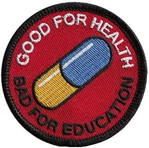 Titan One Europe - Akira Good for Health Bad For Education Parche Táctico Bordado