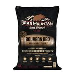 Bear Mountain Premium Bourbon BBQ Hardwood Pellets, All-Natural Wood Pellets for Outdoor Gas, Charcoal, and Electric Grills or Smokers, 20-Pound Bag