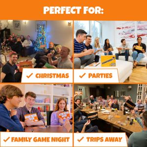 CONFIDENT Family Board Game – Trivia Party Game for All Ages