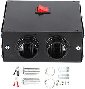 Portable Car Heater, Car Heater Warmer Defroster Portable Demister Mute Fan Fast Heating 600W [24V]