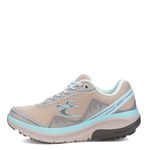 Gravity Defyer Proven Pain Relief Women's G-Defy Mighty Walk - Shoes for Heel Pain, Foot Pain, Plantar Fasciits (Grey Aqua - 8)