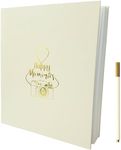 Scrapbook Album With Gold Metallic 