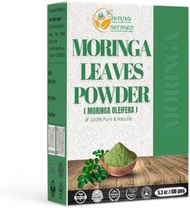 Herbs Botanica Moringa Leaves Powder 150g – Pure, Natural Green Superfood Powder for Smoothies, Juices, Cooking & DIY Recipes