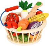 Joydom Wooden Toys Food for Kids, M