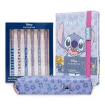 Disney Cute Stitch Stationary Sets for Girls (Set of 3)