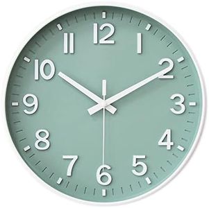 HZDHCLH Wall Clocks Battery Operated,12 inch Silent Non Ticking Modern Wall Clock for Living Room Bedroom Kitchen Office Classroom Decor