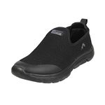 Active Sports Men Black Comfort Casual Stylish Sneakers UK/7 EU/41 (252-8949)