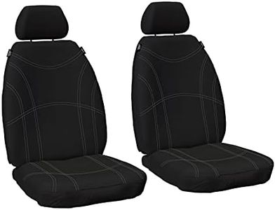 Sperling Custom Black Front Neoprene Seat Covers Compatible with Mazda CX-5 KE SUV 2012-2017