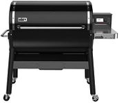 Weber SmokeFire EX6 (2nd Gen) Wood Fired Pellet Grill, Black