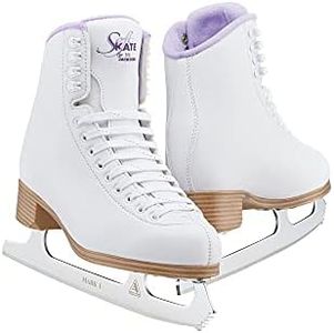 Jackson Classic Purple SoftSkate 380 Womens/Girls Ice Figure Skates - Girls Size 13.0