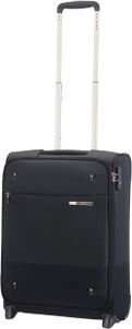 Samsonite Base Boost Cabin Suitcase 55x40x20cm – 2-Wheel Soft Luggage, TSA Lock, Black