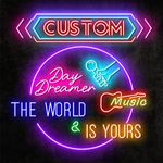 Custom Neon Signs for Wall Decor, LED Neon Lights Customizable for Bedroom, Personalized Neon Name Logo Sign for Bar Game Room Birthday Christmas Wedding Party Home Decorations