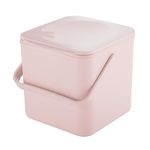 Minky 3.5L Caddy, Kitchen Food Waste Caddy, Recycle Bins for Kitchen, Multipurpose Storage Caddy, Removable Bag Retention Ring & Sturdy Handle, Choice of Colours, Made in the UK