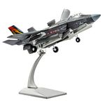 Lose Fun Park 1/72 F35B Lightning II Attack Fighter Plane Metal Aircraft Model Military Airplane Model Diecast Plane Model for Collection or Gift